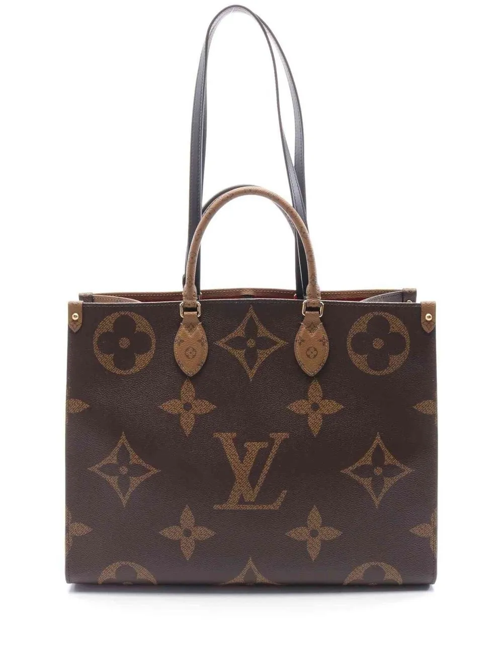 

Louis Vuitton 2020 pre-owned monogram Giant On the Go GM two-way bag - Brown