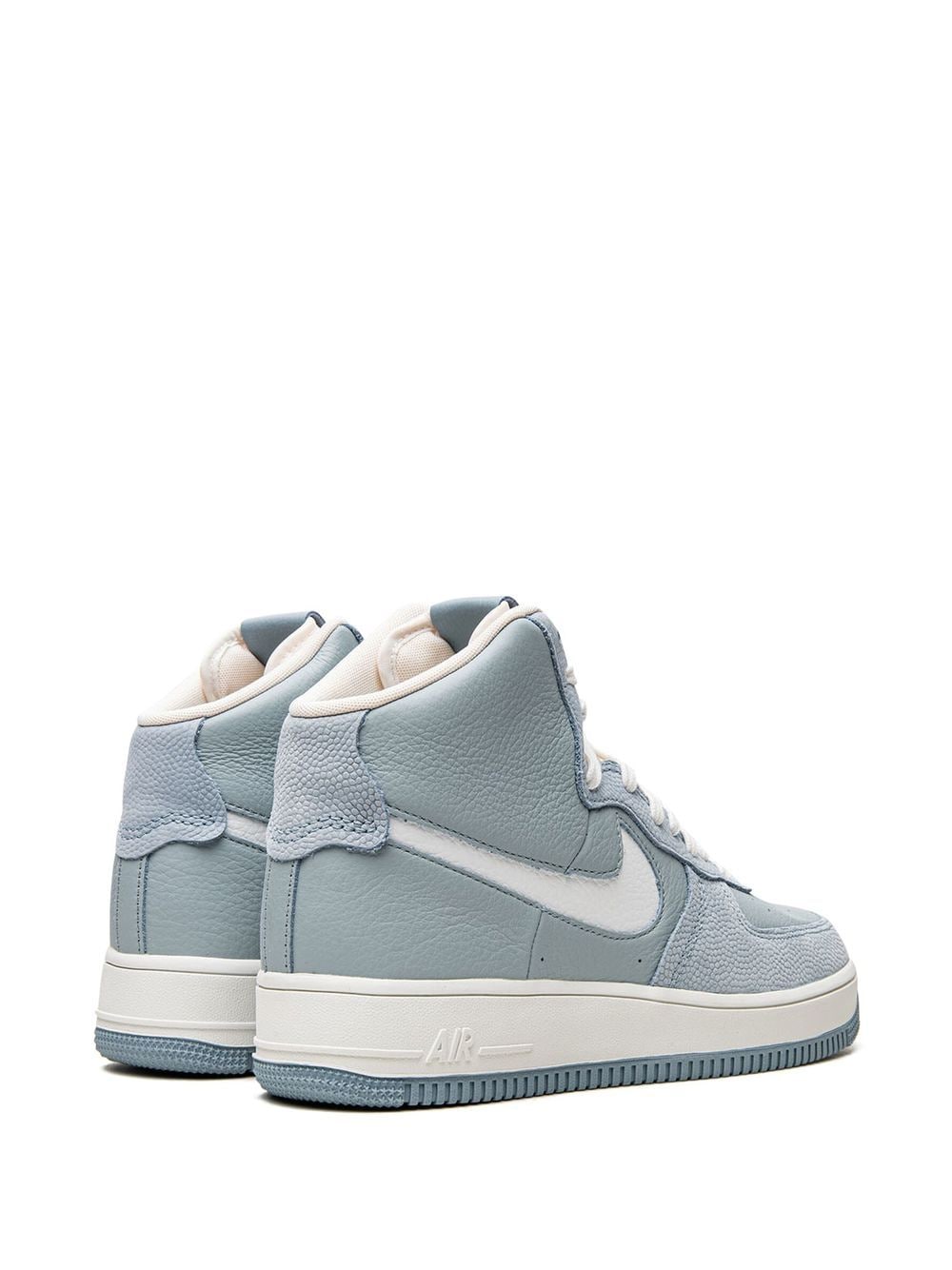 Shop Nike Air Force 1 High Sculpt "worn Blue" Sneakers