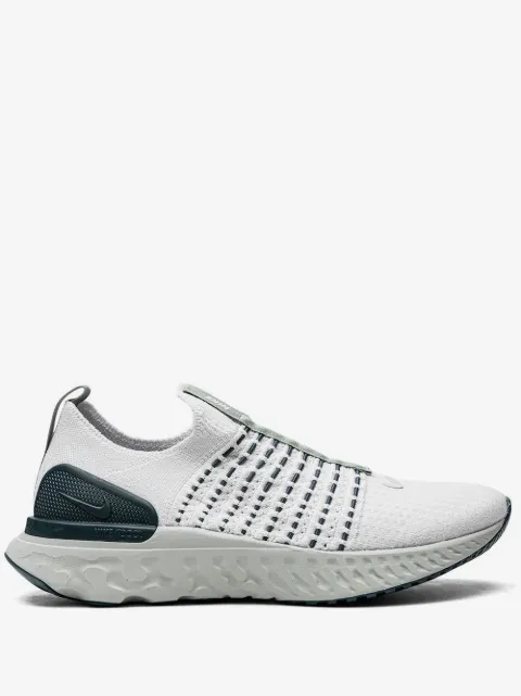 Nike React Phantom Run Flyknit 2 "Platinum Tint/Dark Teal Green" sneakers