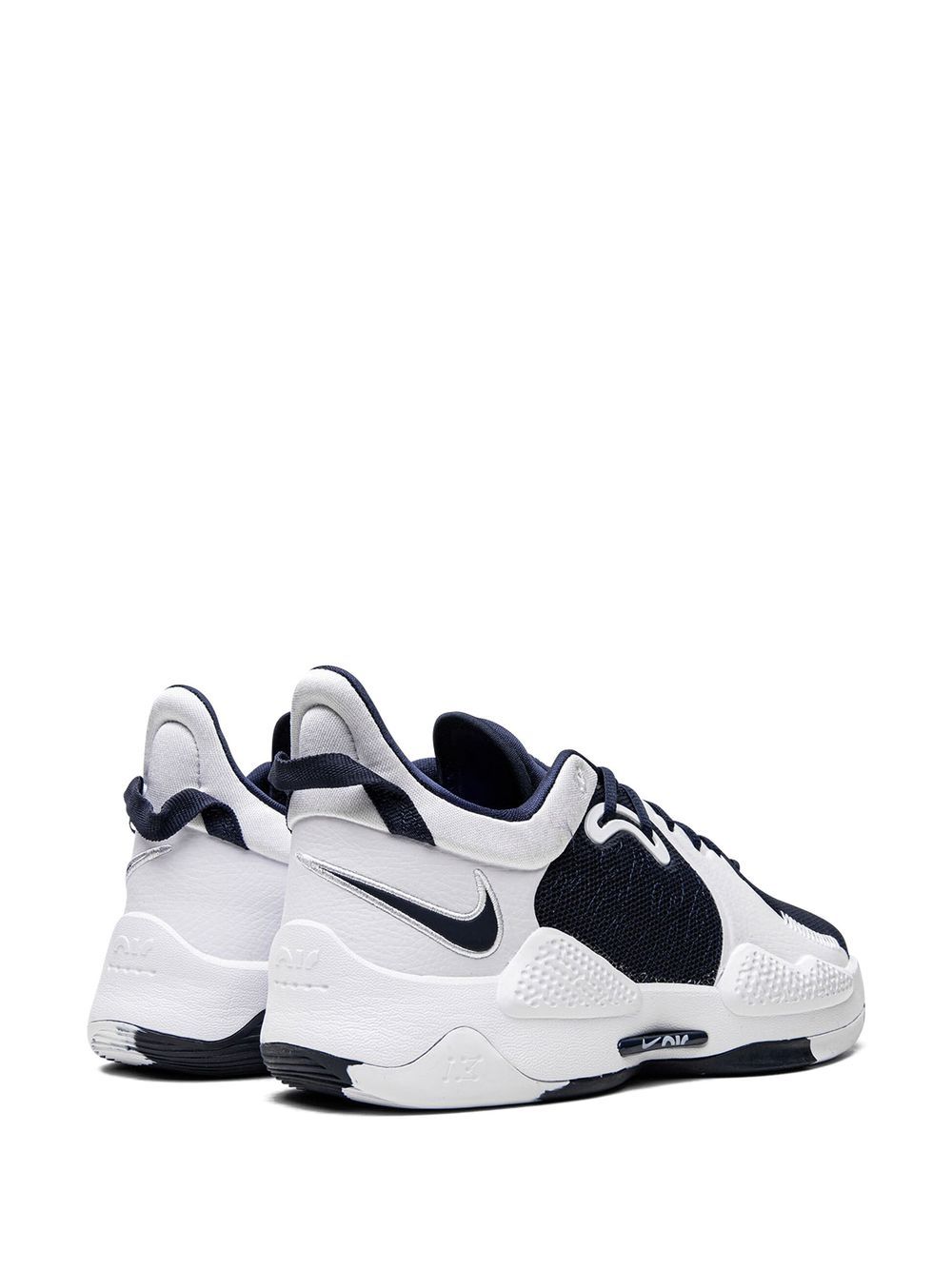 Shop Nike Pg 5 Team Sneakers In White