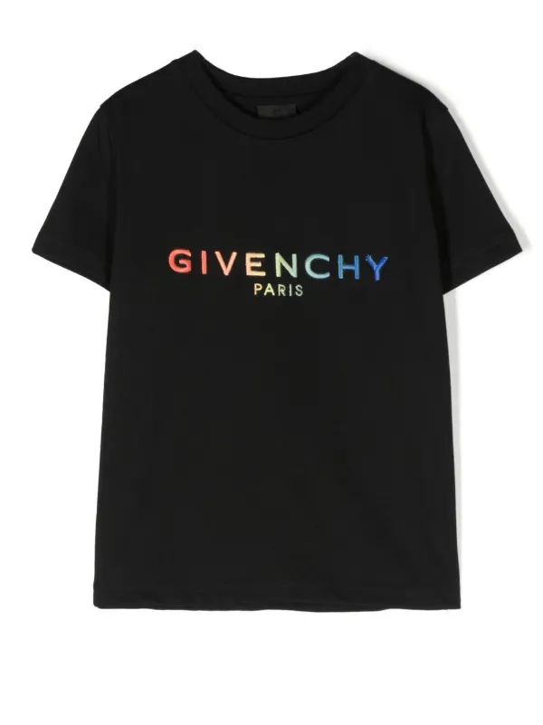 Givenchy Kids Gradient logo-print T-shirt Farfetch