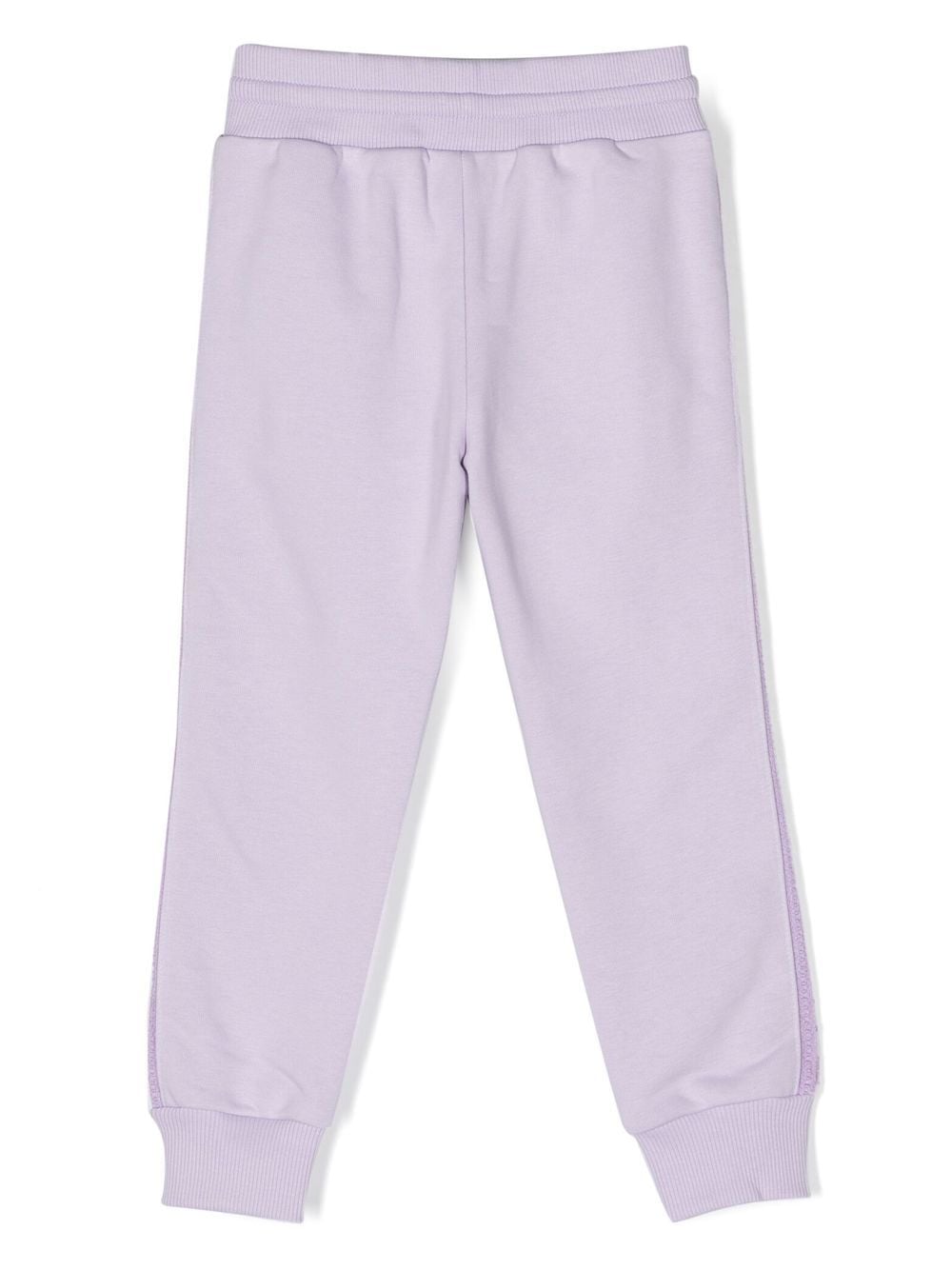 Givenchy Kids logo-tape track pants - Paars