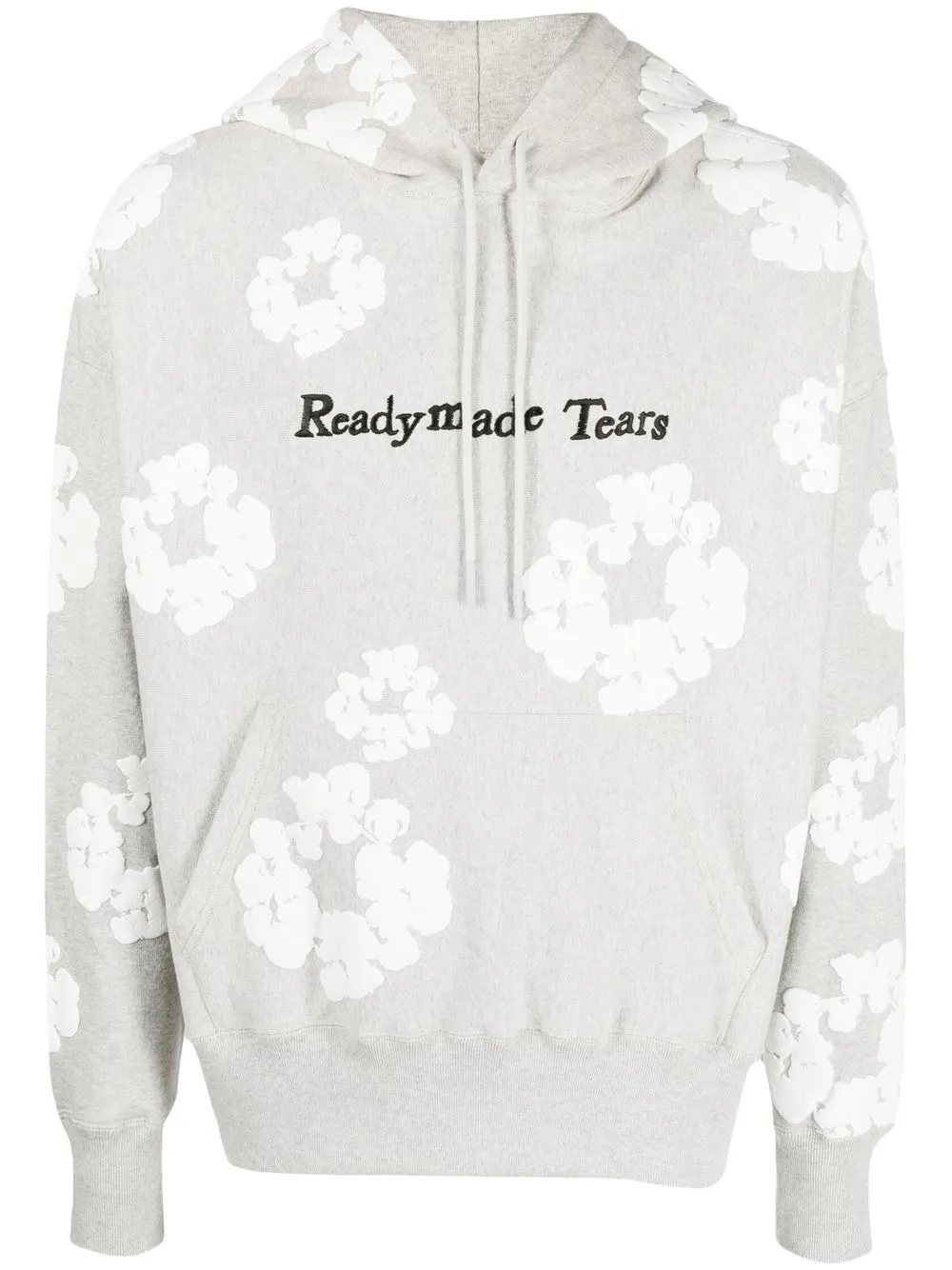 

Readymade hoodie con eslogan bordado - Gris