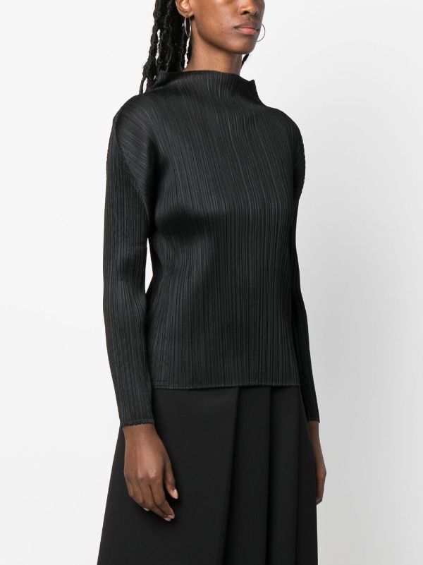 Pleats Please Issey Miyake プリーツ トップ - Farfetch