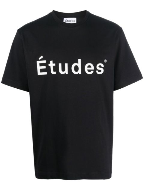 Etudes T-shirt met logoprint