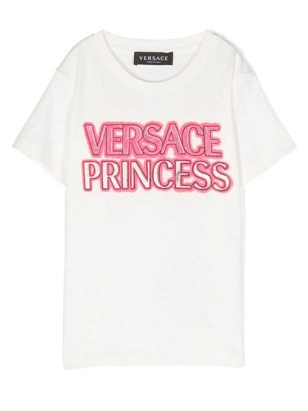 

Versace Kids logo-print short-sleeved T-shirt - White