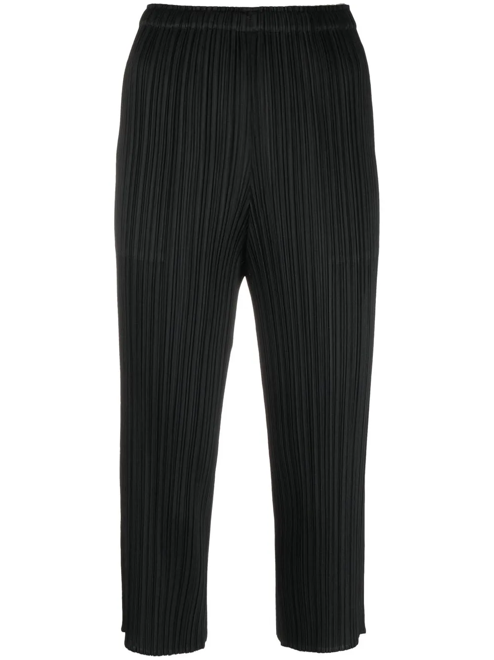 

Pleats Please Issey Miyake pantalones capri con diseño plisado - Negro