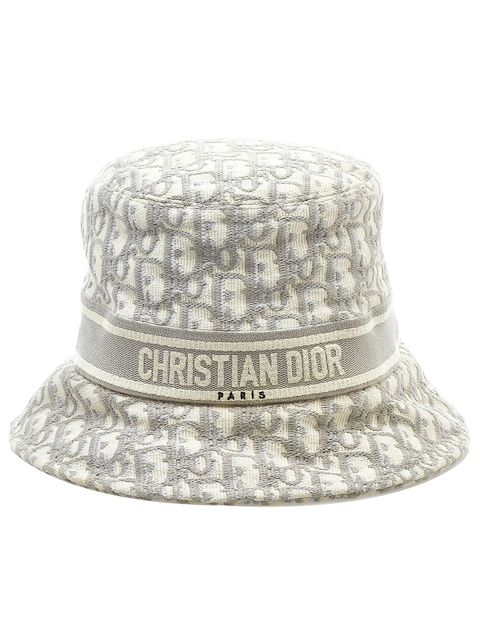 Christian Dior pre-owned Oblique pattern bucket hat