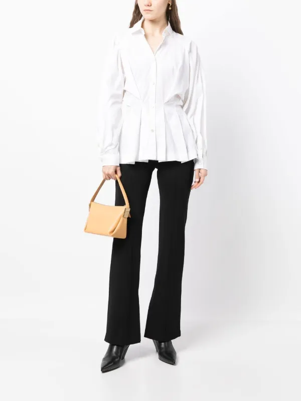 palmer harding ドルマンスリーブ ドレス シャツ 白シャツ palmer//harding Super Shirt White Poplin