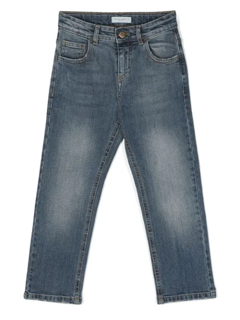 Golden Goose Kids mid-rise straight jeans 