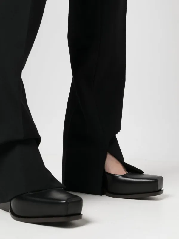 Stella McCartney split-cuff slim-cut Trousers | Black