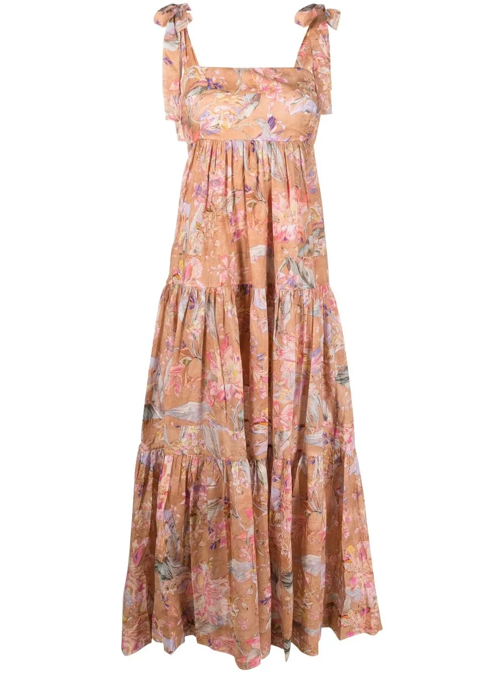 

ZIMMERMANN Cira floral-print dress - Brown