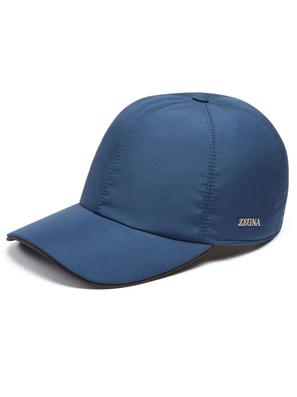 

Zegna gorra con placa del logo - Azul
