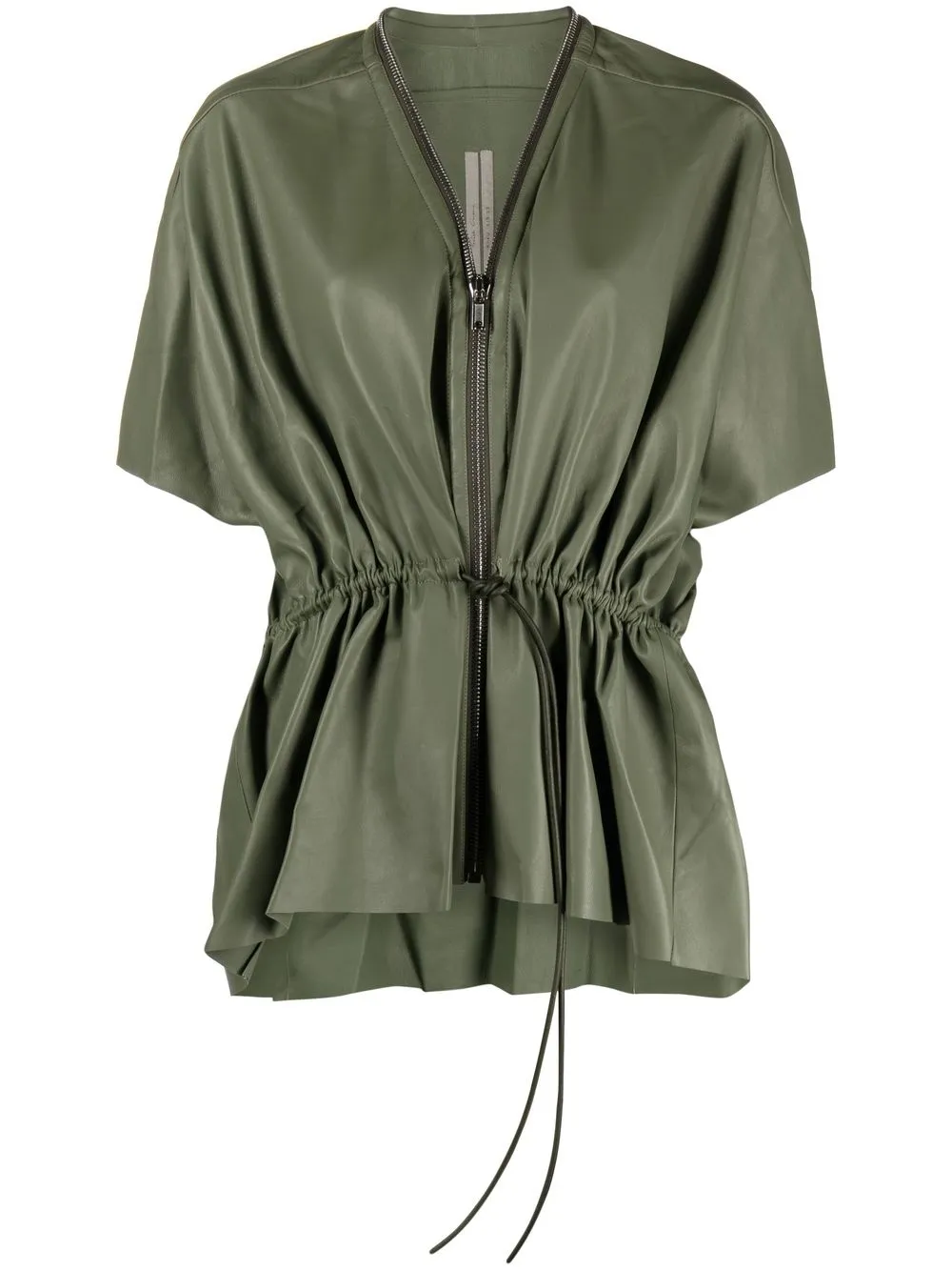 

Rick Owens chamarra Sail manga corta - Verde