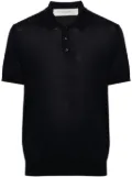 Golden Goose fine-knit polo shirt - Blue