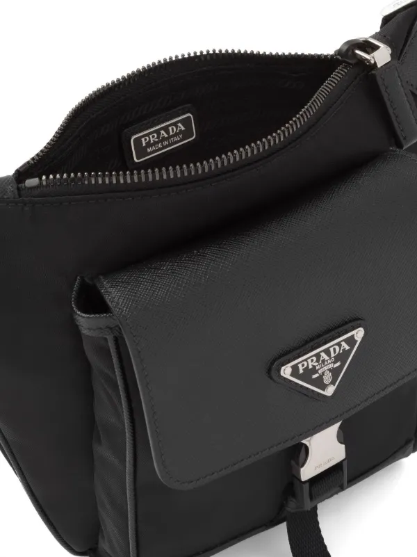 PRADA Nylon Shoulder Bag in Black - More Than You Can Imagine