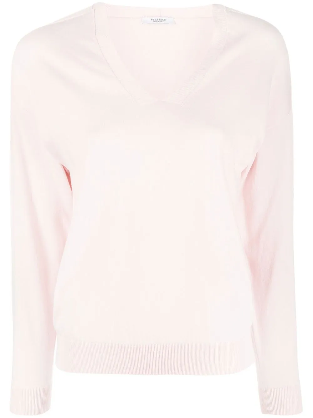 

Peserico V-neck pullover jumper - Pink