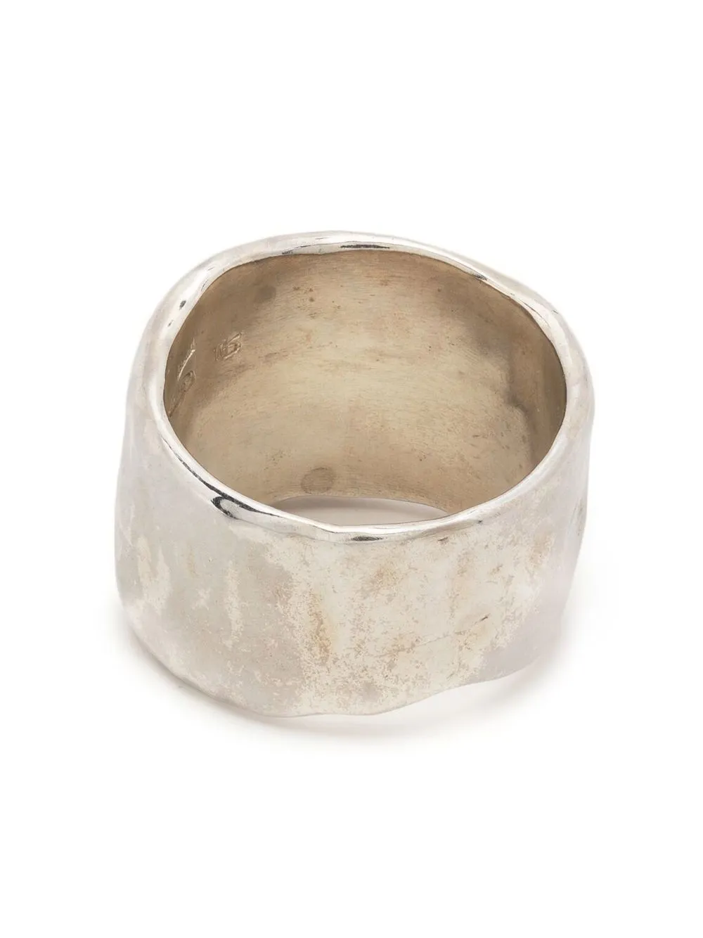 

Rosa Maria chunky band ring - Silver