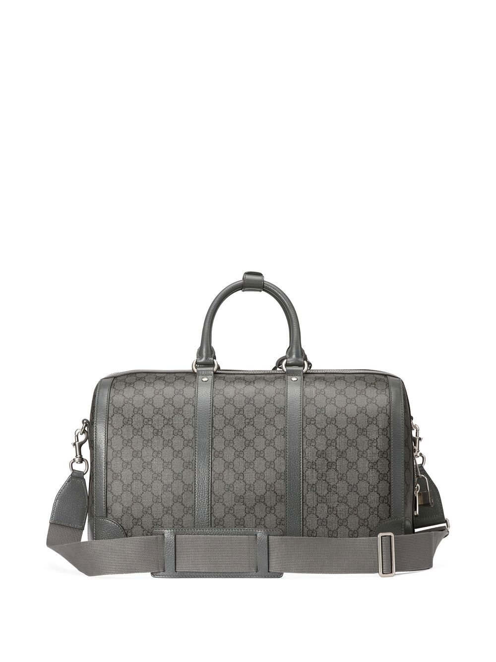 Ophidia GG Small Canvas Duffel Bag in Grey - Gucci