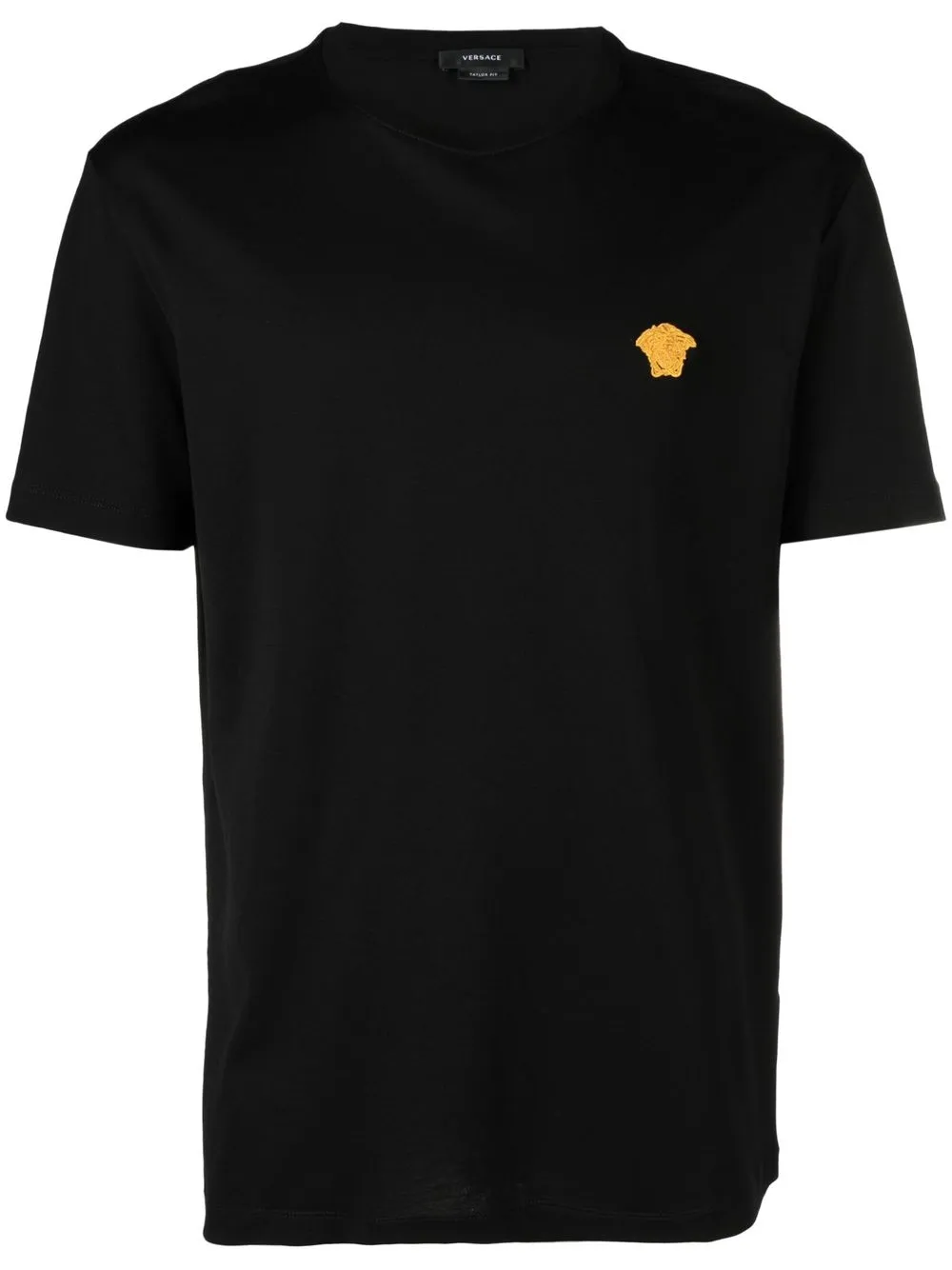 

Versace Medusa head embroidered T-shirt - Black