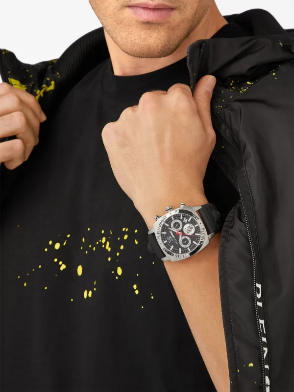 Plein Sport Wildcat Chronograph 44mm | Black | FARFETCH AO