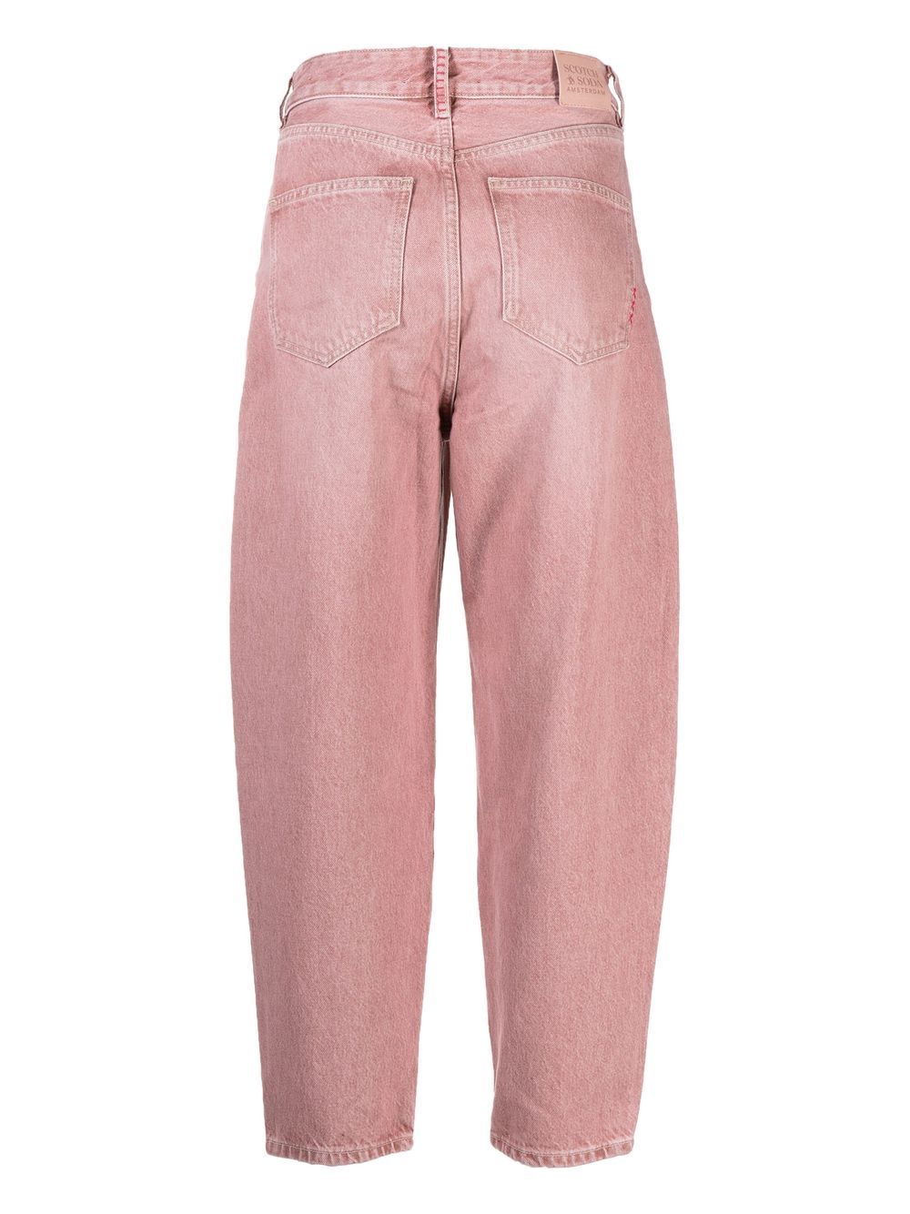 Scotch & Soda Jeans met toelopende pijpen - Roze