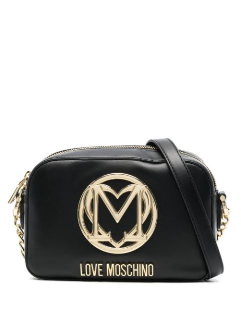 Love Moschino logo lettering crossbody bag Women