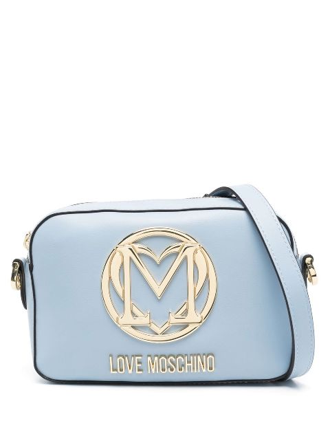 Love Moschino logo-plaque satchel bag Women