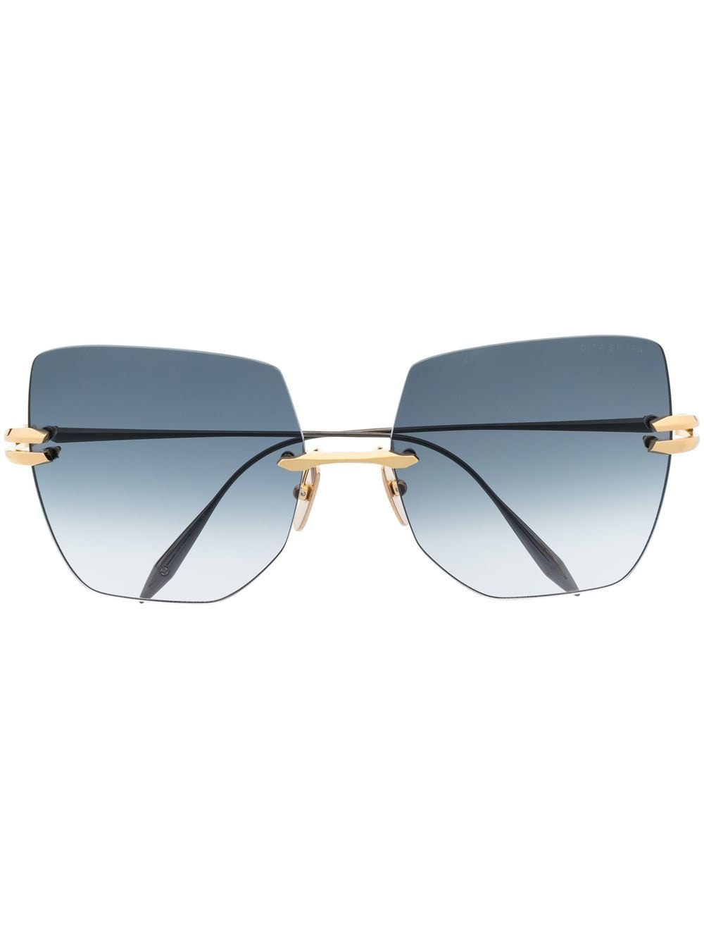 Dita Eyewear Sonnenbrille Mit Farbverlauf In Black