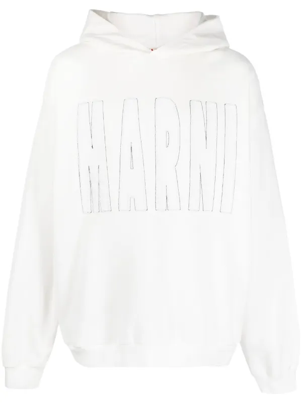 スウェット・トレーナー MARNI Logo print hoodie 21273404_51402047_600.jpg