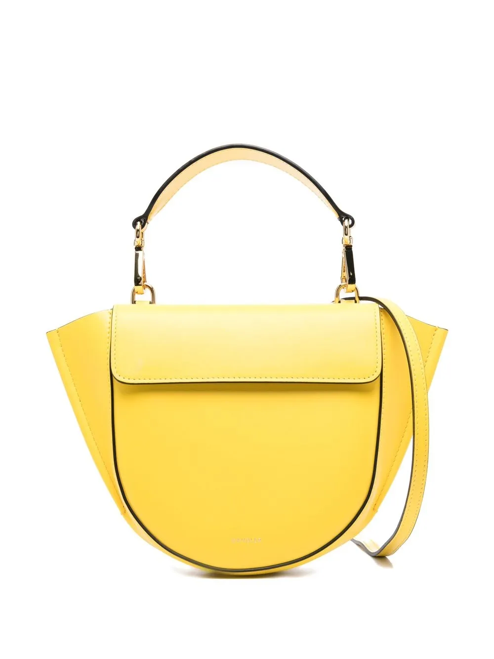 

Wandler Horten mini leather tote bag - Yellow