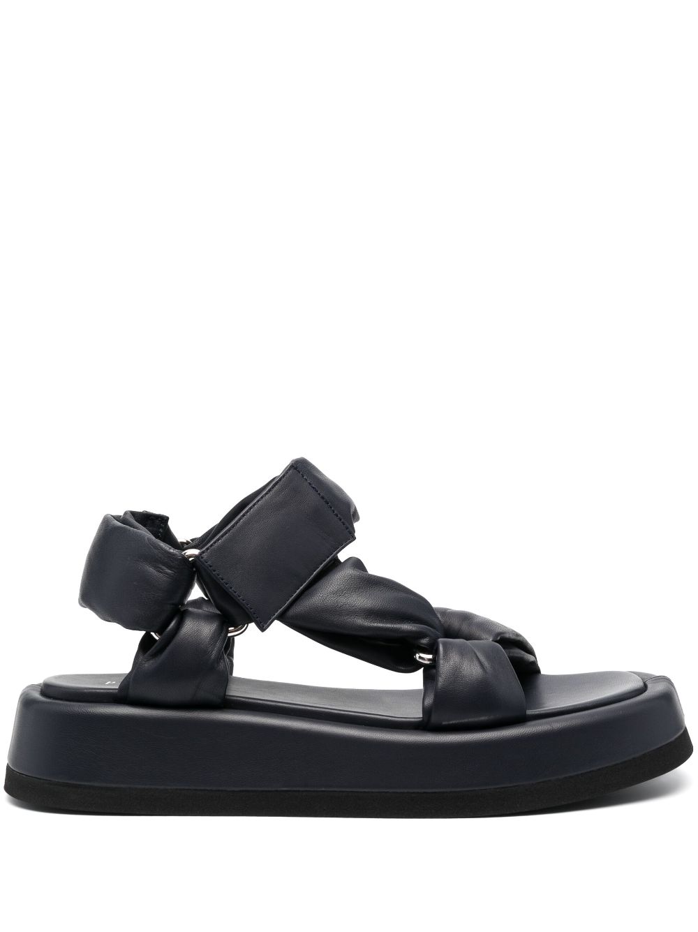 Peserico Padded touch-strap Sandals - Farfetch