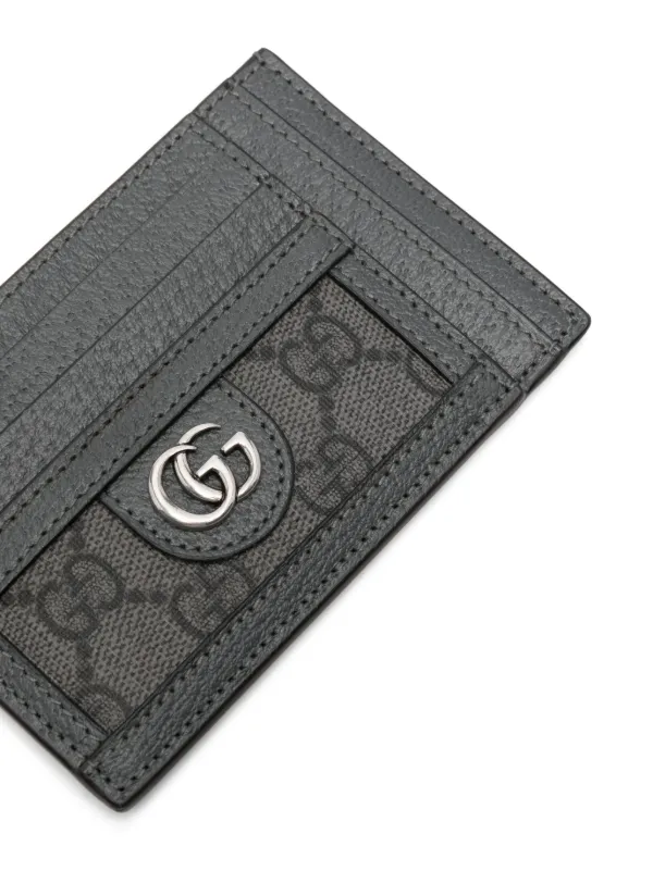 Gucci オフィディア GGキャンバス カードケース | グレー | FARFETCH JP