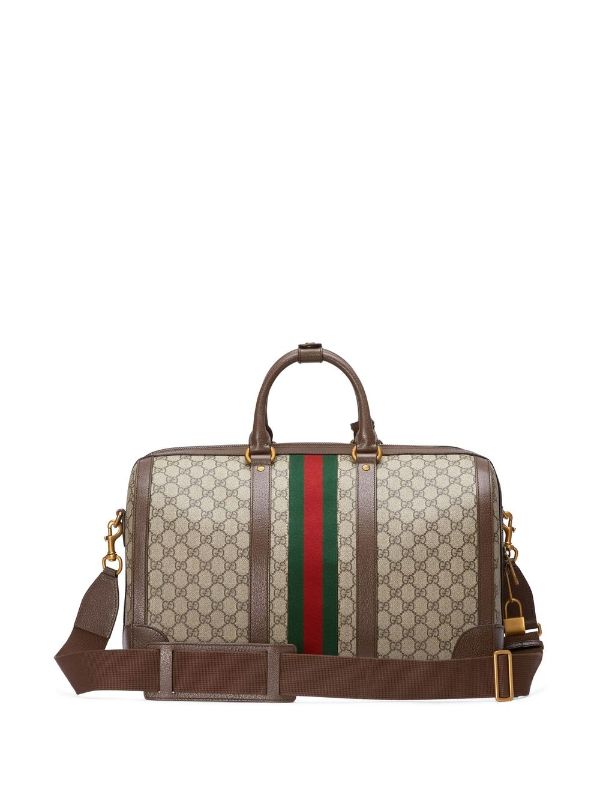 Gucci Savoy small duffle bag in red leather