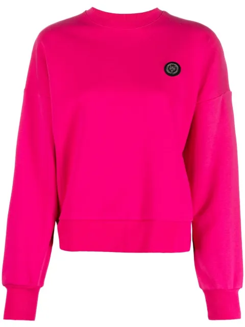 Plein Sport sudadera con aplique del logo