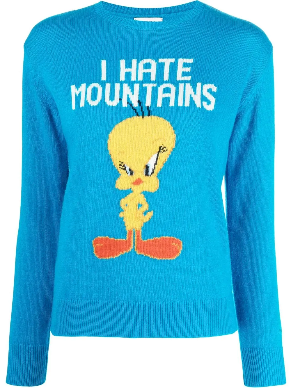 

MC2 Saint Barth I Hate Mountain knit jumper - Blue