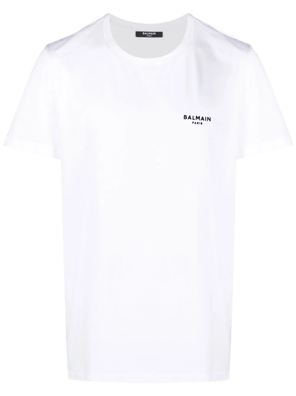 

Balmain logo-print organic cotton T-shirt - White