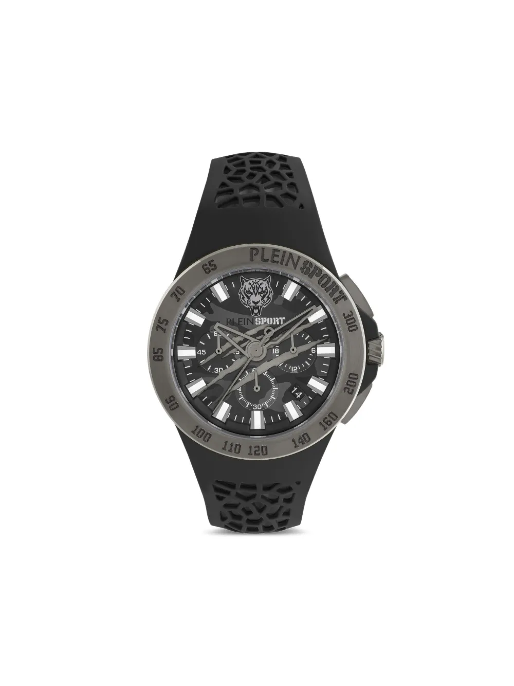 Plein Sport Thunderstorm 44mm 腕時計 - ブラック Plein Sport Thunderstorm 44mm 腕時計 - ブラック