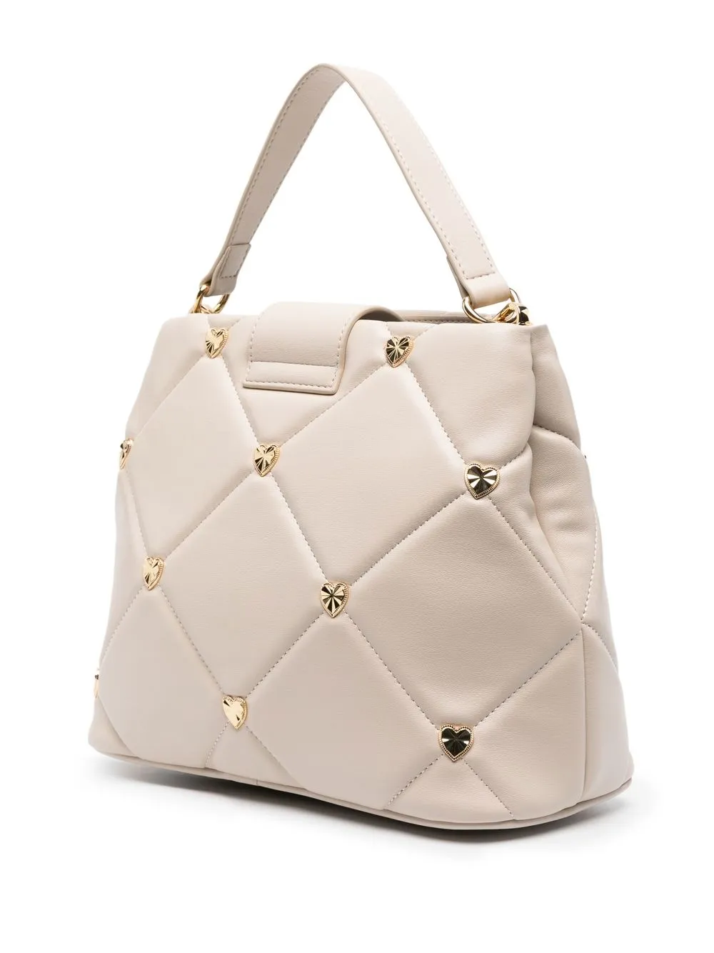 Love Moschino Quilted logoplaque Shoulder Bag Farfetch