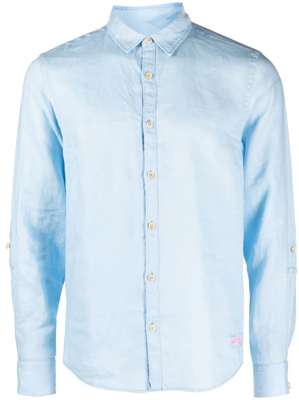 

Scotch & Soda long-sleeve linen shirt - Blue