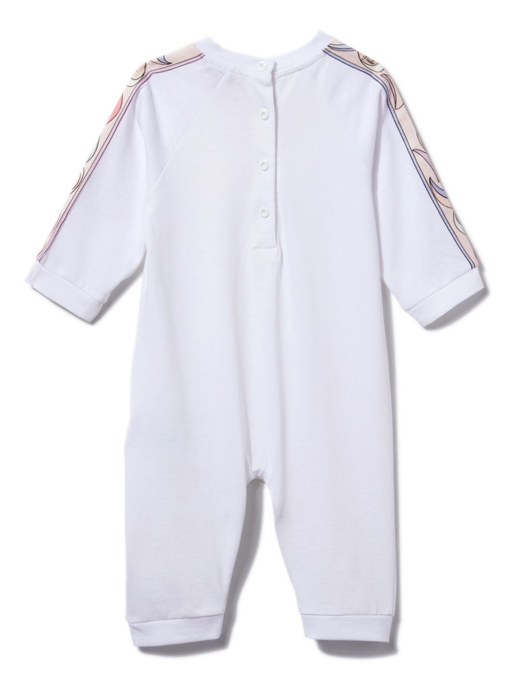 PUCCI Junior Marmo-trim babygrow set - White