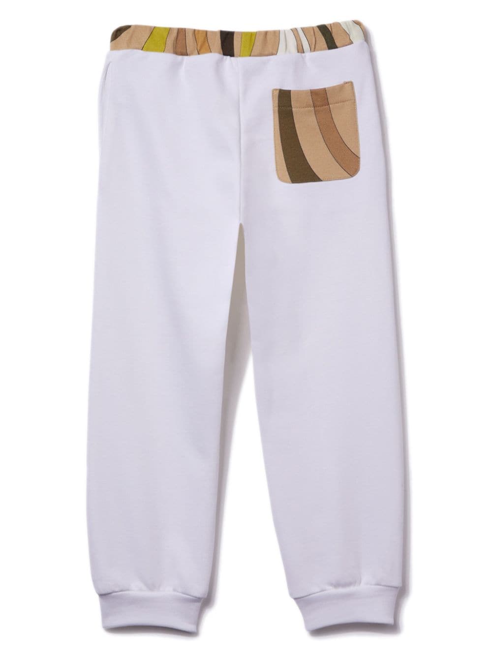 PUCCI Junior logo-print track pants - Wit