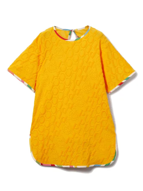 PUCCI Junior vestido con logo en jacquard
