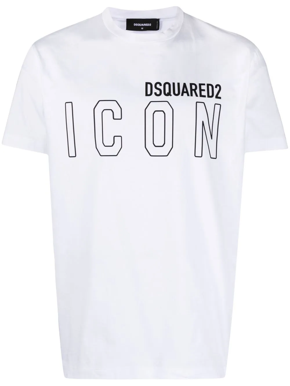 

Dsquared2 logo print T-shirt - White