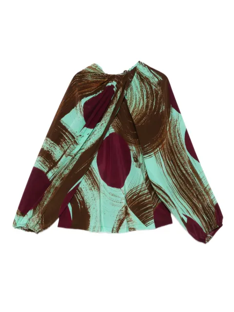 colville Perfumo Bluse mit abstraktem Print