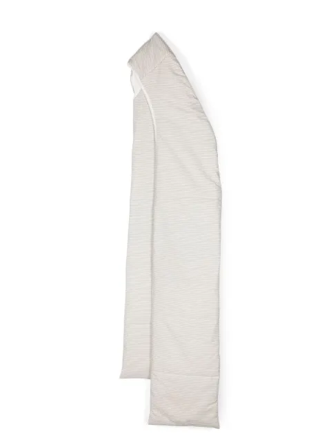 Hed Mayner Puffy striped padded scarf