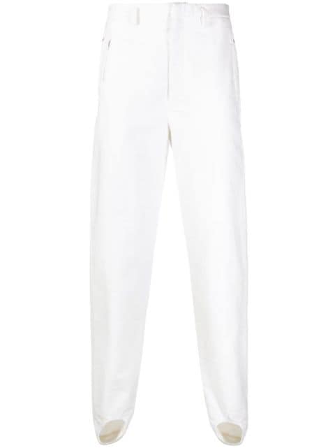 Hed Mayner slim-cut cotton trousers 
