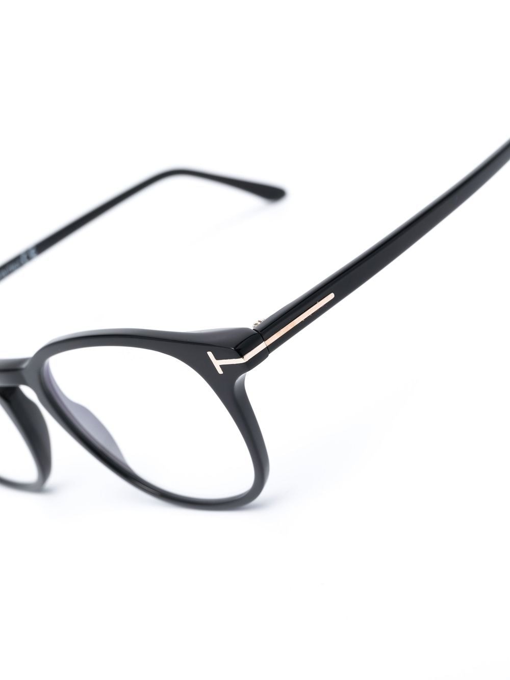 Shop Tom Ford Round-frame Glasses In Schwarz