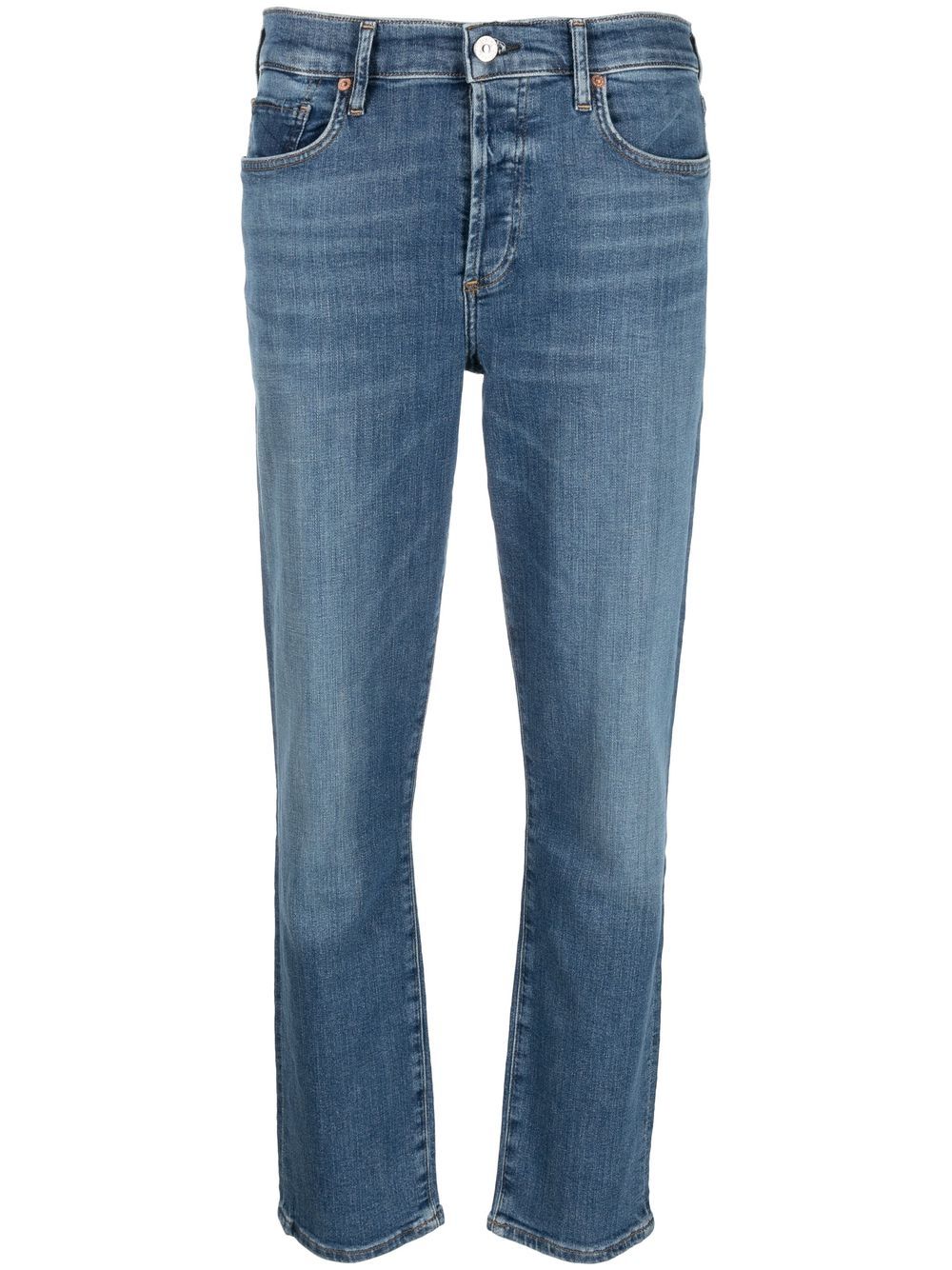 

Citizens of Humanity mid-rise cropped jeans - Blue