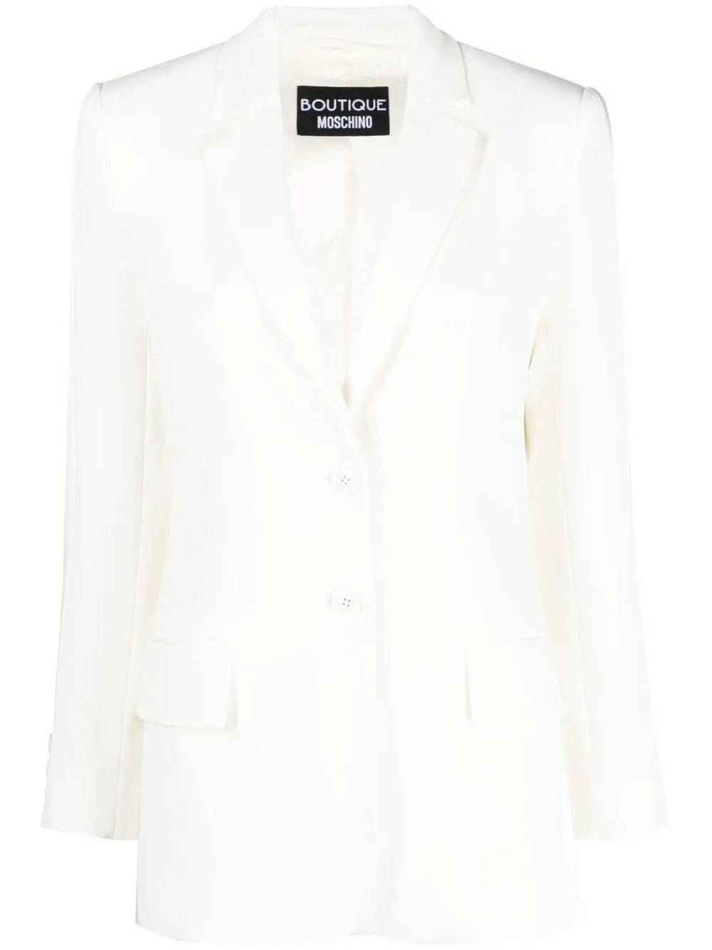 

Boutique Moschino tailored blazer - White